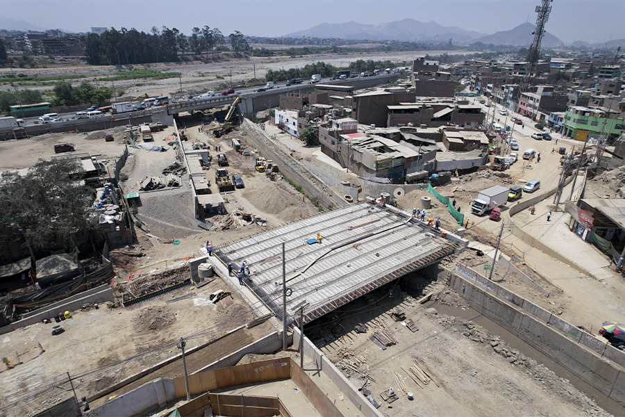 Huaycoloro: Puente que une SJL con distritos de Lima Este listo en diciembre